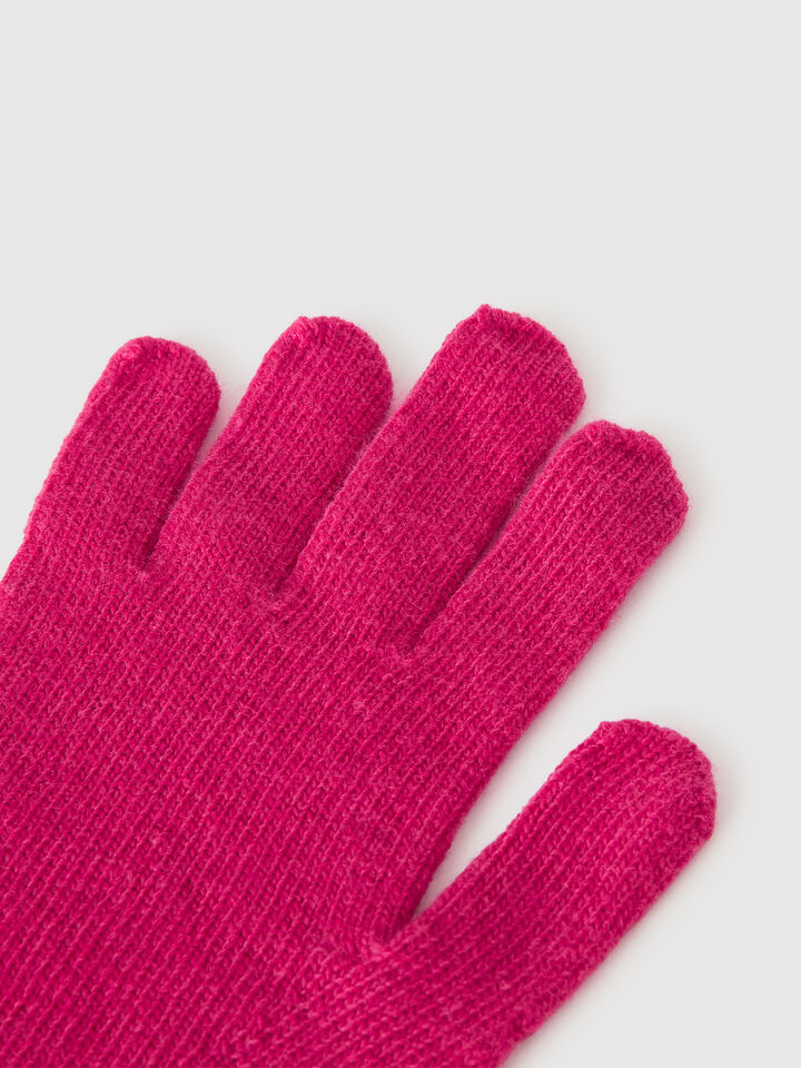 KNITTED GLOVES Women image number 2